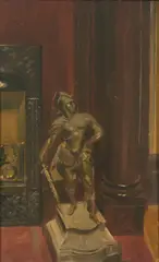 Pierce Rice, Bronze Warrior, BRONZE WARRIOR, oil on board