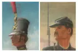 Pierce Rice, THE CIVIL WAR UNIFORMS: TWO WORKS, both signed