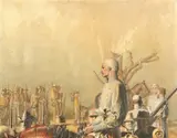 Pierce Rice, Soldier on Horseback with Troops