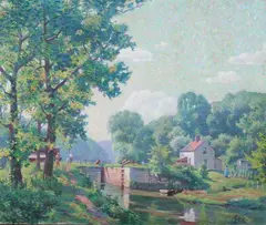 Garnet Jex, Midsummer, Oil on canvas