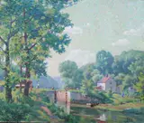 Garnet Jex, Midsummer, Oil on canvas