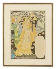 Gustave Lorain, Untitled, 1882, c.1900 lithograph in colours
