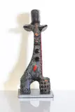 Bertil Vallien, Bertil Vallien (Swedish, 1938, a unique sand cast 'Idol' glass sculpture for Kosta Boda