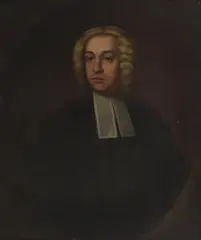 Enoch Seeman, Untitled, in clerical robes oil on canvas