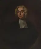 Enoch Seeman, Untitled, in clerical robes oil on canvas