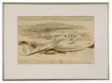 Paul Nash, Untitled, Paul Nash (1889-1946) 'The Raider of the Moors' lithograph printed in colours