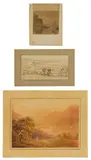 James Ward, Untitled, watercolour 21 x 30.5cm