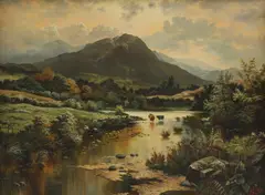 Henry John Livens, Untitled, oil on canvas 76 x 101cm
