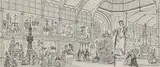 Edward Bawden, Untitled, 1962 lithograph