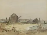 Philip Wilson Steer, Untitled, watercolour and pencil 23 x 31cm