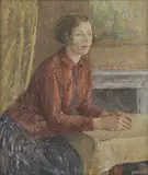 Katherine Grant Hartnell, Untitled, oil on canvas 76 x 64cm Provenance: With the New English Art Club.