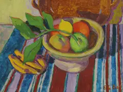 Edward Le Bas, Untitled, oil on canvas 40.5 x 50.5cm