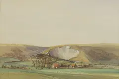 Rowland Hilder, Untitled, watercolour heightened with white 30.5 x 44cm