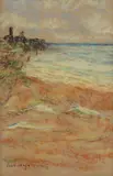 Paul Maze, Untitled, pastel 35 x 22.5cm