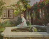 Harold Speed, Untitled, oil on canvas 51 x 63cm