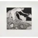Untitled by Francisco Toledo, Grabado a la punta seca 23 / 25, offered Jan 2023