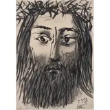 Retrato de Cristo by Pablo Picasso, 1961, Litografía sin número de tiraje, offered Jan 2023