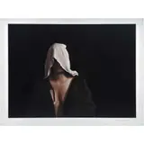Santiago Carbonell, Mujer encapuchada, Litografía offset 77 / 250