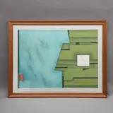 Gunther Gerzs, Paisaje, Serigrafía 167/200