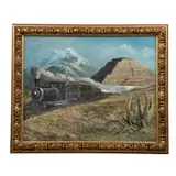 Carlos Pelestor, Paisaje con locomotora