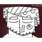 Romero Britto, Grego, 2005, Acrílico sobre tela