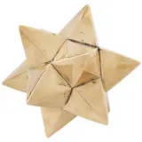Pedro Friedeberg, Estrella diezpicuda dormida, Escultura en bronce P / A