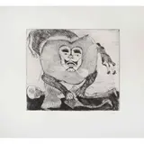 Untitled by Francisco Toledo, Grabado a la punta seca 22 / 25, offered Dec 2022