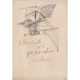 Juan O'Gormann, Vittorio Sarti, 1825, 1er helicóptero