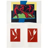 La Danse, de la revista Verve by Henri Matisse, 1938, Litografía sin número de tiraje, doble vista, offered Dec 2022