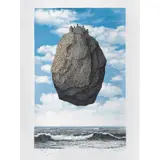 Le Château des Pyrénées (El Castillo de los Pirineos) by René Magritte, Litografía 3 / 275, edición póstuma, offered Dec 2022