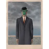 Le Fils de I'homme (El hijo del hombre) by René Magritte, 1973, Litografía E. A., edición póstuma, offered Dec 2022
