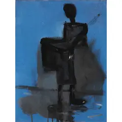 Guillermo Kuitca, Mujer, 1990, Acrílico sobre tela