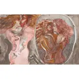 Pareja besándose by Francisco Corzas, Acuarela sobre papel, offered Dec 2022