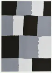 Ohne Titel by Günther Förg, 1993, Farbserigrafie auf Karton, sold Nov 2018