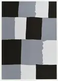 Günther Förg, Ohne Titel, 1993, Farbserigrafie auf Karton