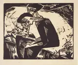 Karl Schmidt-Rottluff, Auktion 432, Los 549, 1916, Holzschnitt auf Maschinenbütten