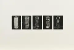 Ohne Titel by Peter Dreher, 1974, Radierung auf Velin, sold Nov 2018