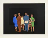 Howard Kanovitz, Ohne Titel, Farblithografie auf Velin