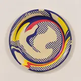 Roy Lichtenstein, Ohne Titel (Paper Plate), 1969, Farbserigrafie auf Pappteller