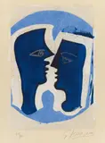 Georges Braque, Auktion 422, Los 509, 1963, Farblithografie auf Arches (Wasserzeichen)