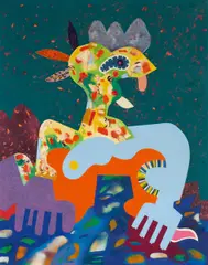 Auktion 422, Los 566 by Otmar Alt, 1972, Öl auf Leinwand, sold Dec 2018