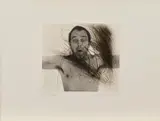 Ohne Titel by Arnulf Rainer, Radierung und Offset auf BFK RIVES (Wasserzeichen), sold Jan 2019