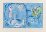 Auktion 419, Los 4 by Marc Chagall, 1961, Farblithografie auf ARCHES (Wasserzeichen), sold Nov 2018