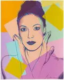 Auktion 419, Los 313 by Andy Warhol, 1980, Farbserigrafie und Diamantstaub auf Lenox Museumskarton, sold Nov 2018
