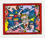 James Rizzi, Auktion 422, Los 844, 1993, Acryl auf Leinwand