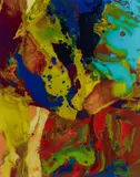 BAGDAD (P9) by Gerhard Richter, 2014, C-Print auf Aluminium kaschiert. Unter Acrylglas. In der originalen Verpackung, sold Nov 2019