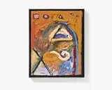 Jonathan Meese, "DER GOLDENE MUND des ATEMEESE ZISCHT: ATME!"