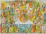 James Rizzi, Auktion 432, Los 808, 2000, Farbserigrafie (3-D Druck) auf Velin