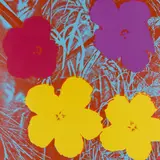 Auktion 419, Los 312 by Andy Warhol, 1970, Farbserigrafie auf leichtem Karton, sold Nov 2018