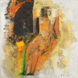 Tord Lager, Figure, 1999, Acryl auf Leinwand